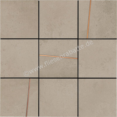  La Fabbrica Ava Hurban Beige 30x30 cm Bodenfliese / Wandfliese Quadrotto Intarsio Matt Eben Naturale 177322 | 546070