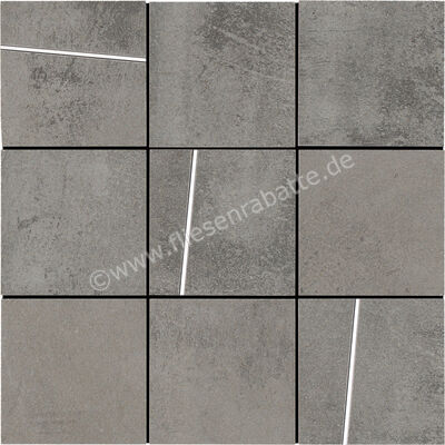 La Fabbrica Ava Hurban Gray 30x30 cm Bodenfliese / Wandfliese Quadrotto Intarsio Matt Eben Naturale 177323 | 546073