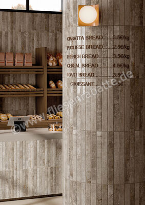  La Fabbrica Ava Kist Lux Beige Lux 4.8x45 cm Wandfliese Glänzend Strukturiert Glossy 264002 | 546295
