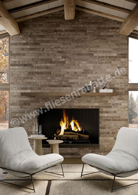  La Fabbrica Ava Kist Beige 4.8x45 cm Bodenfliese / Wandfliese Matt Strukturiert Matte 264001 | 546493