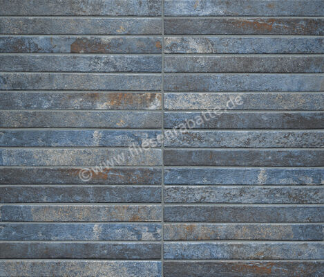  La Fabbrica Ava Kist Dark Blue 4.8x45 cm Bodenfliese / Wandfliese Matt Strukturiert Matte 264021 | 546520