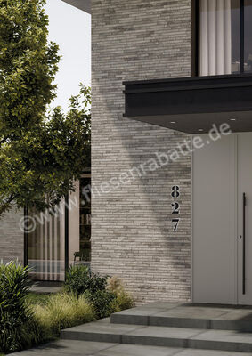  La Fabbrica Ava Kist Light Grey 4.8x45 cm Bodenfliese / Wandfliese Matt Strukturiert Matte 264051 | 546547