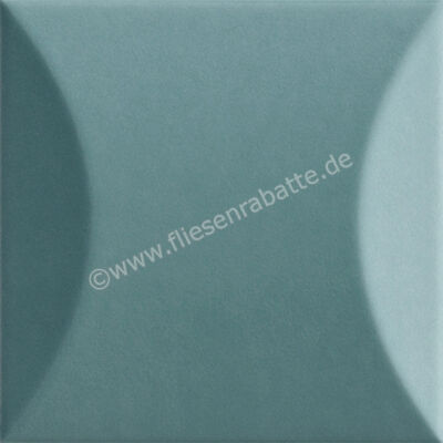  La Fabbrica Ava UP Green 10x10 cm Wandfliese Cuscino Glänzend Eben Glossy 192056 | 546619