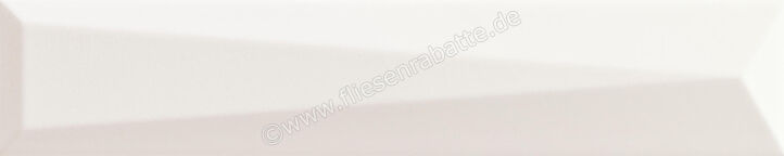  La Fabbrica Ava UP White 5x25 cm Wandfliese Lingotto Glänzend Eben Glossy 192091 | 546658