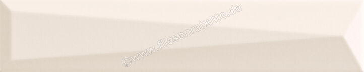  La Fabbrica Ava UP Bone 5x25 cm Wandfliese Lingotto Glänzend Eben Glossy 192094 | 546673