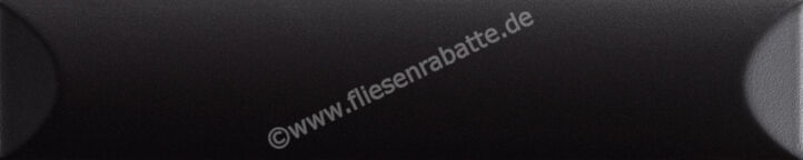  La Fabbrica Ava UP Black 5x25 cm Wandfliese Cuscino Glänzend Eben Glossy 192112 | 546694
