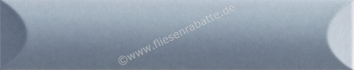  La Fabbrica Ava UP Blue 5x25 cm Wandfliese Cuscino Glänzend Eben Glossy 192117 | 546712