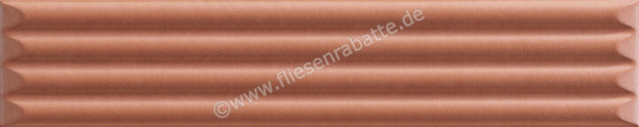  La Fabbrica Ava UP Avana 5x25 cm Wandfliese Cannettato Matt Eben Matte 192125 | 546730