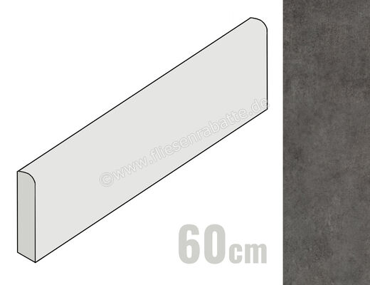  La Fabbrica Ava Space Plomb 7x60 cm Sockel Matt Eben Naturale 106068 | 546892