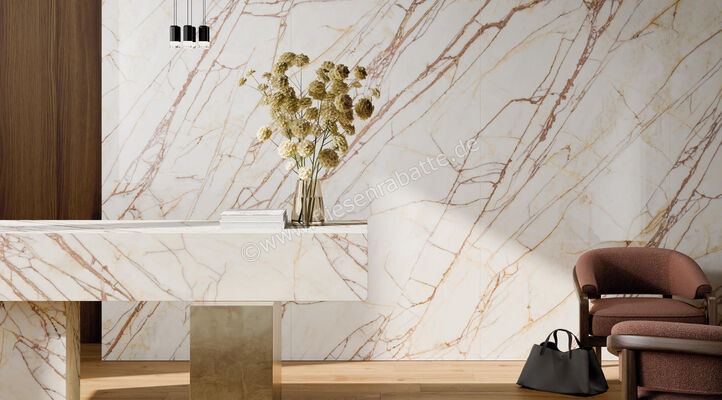  La Fabbrica Ava Bianco Imperiale Bianco Imperiale 60x120 cm Bodenfliese / Wandfliese Glänzend Eben Lappato 277102 | 547258