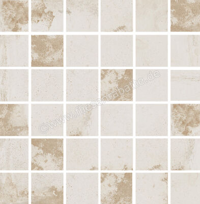  La Fabbrica Ava Lascaux Capri 30x30 cm Mosaik 5x5 Matt Eben Naturale 089161 | 548056