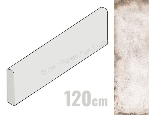  La Fabbrica Ava Lascaux Jeita 6.5x120 cm Sockel Glänzend Eben Lappato 089187 | 548158