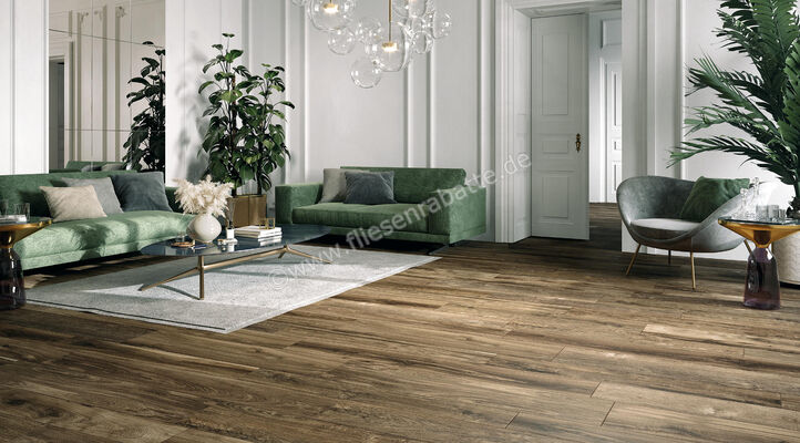  La Fabbrica Ava Il Cerreto Amarone 20x120 cm Bodenfliese / Wandfliese Matt Eben Naturale 157021 | 549445