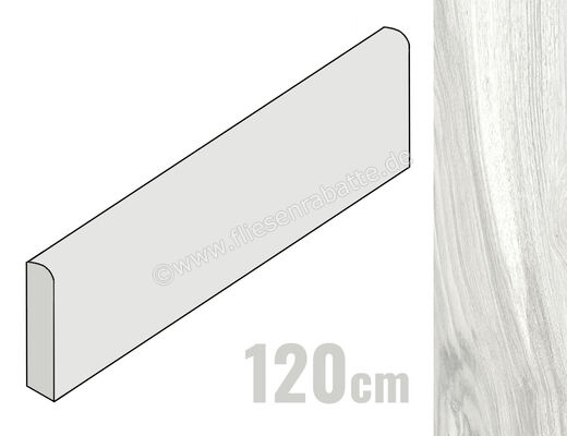  La Fabbrica Ava Kauri Awanui 6.5x120 cm Sockel Glänzend Eben Lappato 075151 | 549871