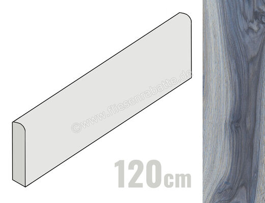  La Fabbrica Ava Kauri Tasman 6.5x120 cm Sockel Glänzend Eben Lappato 075161 | 549889