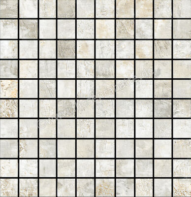  La Fabbrica Ava Artile Ivory 30x30 cm Mosaik 2,5x2,5 Matt Strukturiert Naturale 156323 | 550057