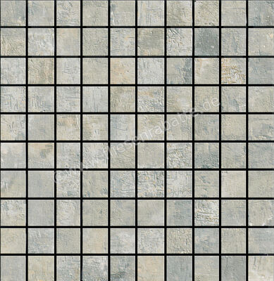  La Fabbrica Ava Artile Greige 30x30 cm Mosaik 2,5x2,5 Matt Strukturiert Naturale 156322 | 550060