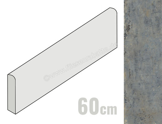  La Fabbrica Ava Artile Sage 7x60 cm Sockel Matt Strukturiert Naturale 156105 | 550465