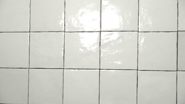  Marazzi Zellige Gesso 10x10 cm Decor Wand Glossy Leicht Strukturiert Lux M5S0 | 550603
