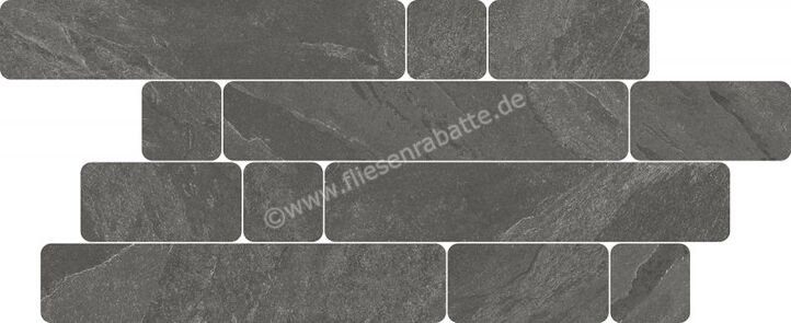  Del Conca Nesting Anthracite 30x60 cm Dekor Muretto Matt Eben Naturale G8NS08MU | 550633