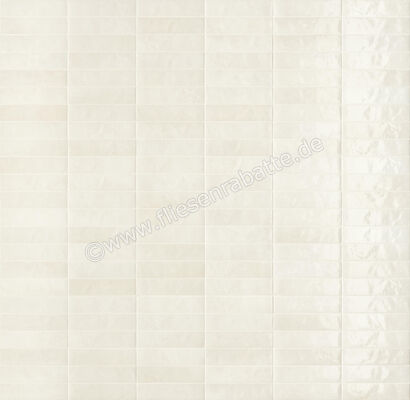  Marca Corona Miniature Soda Soda Bianco Sale 6x24 cm Wandfliese Matt Strukturiert Lucido J375 | 550762