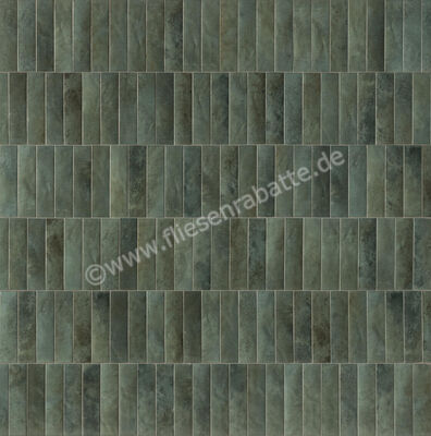  Marca Corona Miniature Soda Soda Verde Malva 6x24 cm Wandfliese Matt Strukturiert Lucido J378 | 550831