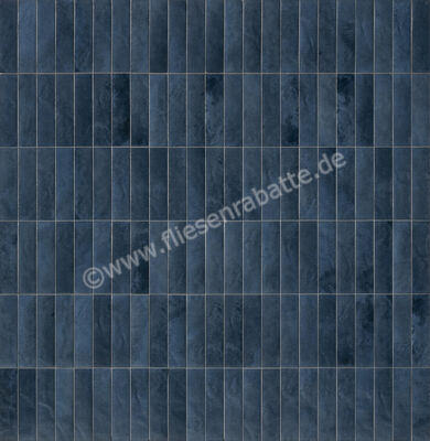  Marca Corona Miniature Soda Soda Blu Galassia 6x24 cm Wandfliese Matt Strukturiert Lucido J381 | 550903