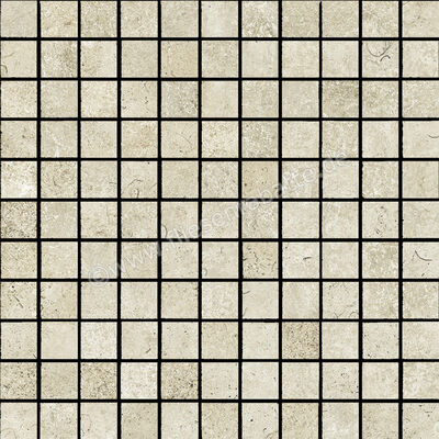  La Fabbrica Ava Pierres Des Chateaux Fontainebleau 30x30 cm Mosaik Matt Eben Naturale 158304 | 551401