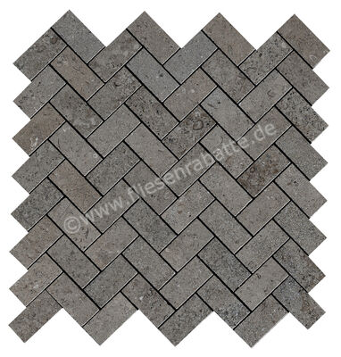  La Fabbrica Ava Pierres Des Chateaux Chenonceau 30x30 cm Mosaik Spina di pesce Matt Eben Naturale 158314 | 551419
