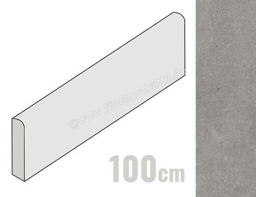 La Fabbrica Ava Pierres Des Chateaux Cheverny 7x100 cm Sockel Matt Eben Naturale 158101 | 551863
