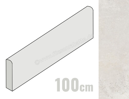  La Fabbrica Ava Pierres Des Chateaux Usse 7x100 cm Sockel Matt Eben Naturale 158103 | 551869