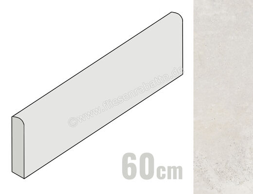  La Fabbrica Ava Pierres Des Chateaux Usse 7x60 cm Sockel Matt Eben Naturale 158113 | 551884
