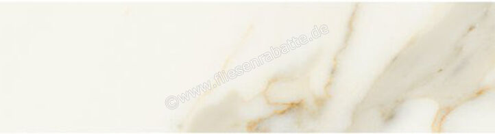  Marca Corona Miniature Scultorea Calacatta Oro Fino 6x24 cm Wandfliese Matt Eben Velvet J476 | 551929