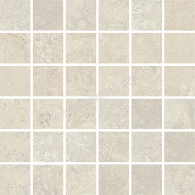  La Fabbrica Ava Chianca Ostuni 30x30 cm Mosaik 5x5 Matt Eben Naturale 184401 | 552730