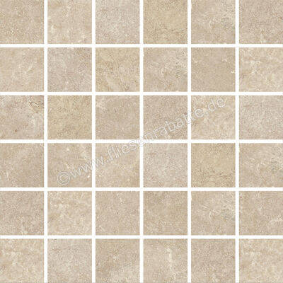  La Fabbrica Ava Chianca Cursi 30x30 cm Mosaik 5x5 Matt Eben Naturale 184402 | 552733