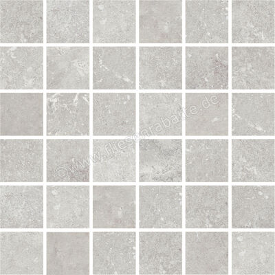  La Fabbrica Ava Chianca Otranto 30x30 cm Mosaik 5x5 Matt Eben Naturale 184404 | 552739