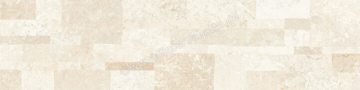  La Fabbrica Ava Chianca Ostuni 15x61 cm Wandfliese Muretto 3D Matt Eben Naturale 184421 | 552754