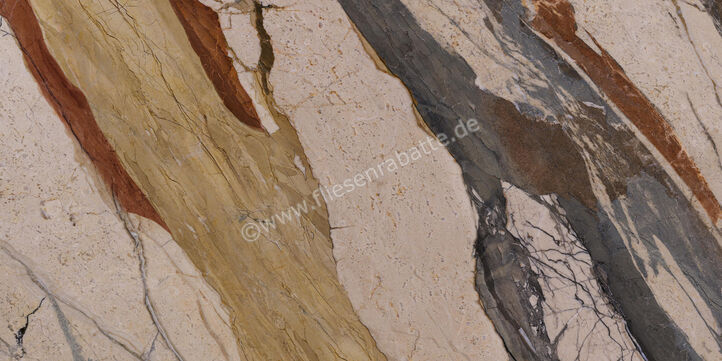  La Fabbrica Ava Breccia Sicilia Breccia Sicilia 60x120 cm Bodenfliese / Wandfliese Matt Eben Naturale 275101 | 553078