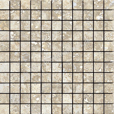  La Fabbrica Ava Imperial Navona 30x30 cm Mosaik 2,5x2,5 Matt Eben Naturale 155333 | 554050