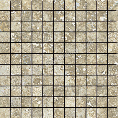  La Fabbrica Ava Imperial Tivoli 30x30 cm Mosaik 2,5x2,5 Matt Eben Naturale 155334 | 554053