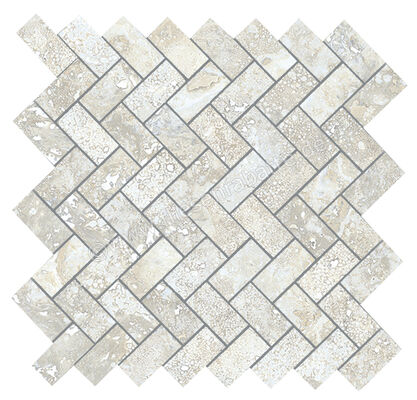  La Fabbrica Ava Imperial Trevi 30.5x30.5 cm Mosaik Spina di pesce Matt Eben Naturale 155302 | 555691