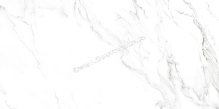  La Fabbrica Ava Statuario Statuario 60x120 cm Bodenfliese / Wandfliese Glänzend Eben Lappato 083063 | 556768