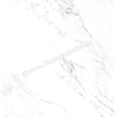  La Fabbrica Ava Statuario Statuario 120x120 cm Bodenfliese / Wandfliese Glänzend Eben Lappato 083033 | 556798