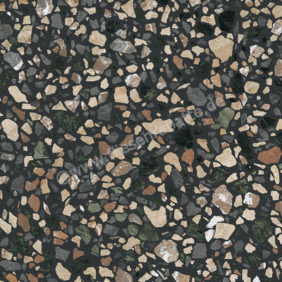  Ceramiche Caesar Civic Black 30x30 cm Bodenfliese / Wandfliese Multicolor Matt Eben Touch Plus AIFK CAE | 556936