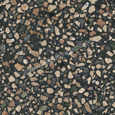  Ceramiche Caesar Civic Black 30x30 cm Bodenfliese / Wandfliese Multicolor Matt Eben Touch Plus AIFK CAE | 556939
