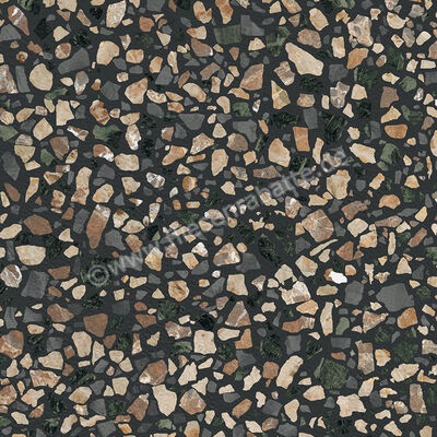  Ceramiche Caesar Civic Black 30x30 cm Bodenfliese / Wandfliese Multicolor Matt Eben Touch Plus AIFK CAE | 556945