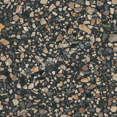  Ceramiche Caesar Civic Black 30x30 cm Bodenfliese / Wandfliese Multicolor Matt Eben Touch Plus AIFK CAE | 556954