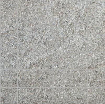  La Fabbrica Ava I Quarzi Prasio 30x30 cm Mosaik 5x5 Matt Strukturiert Naturale 962RI8 | 557179