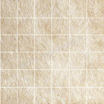  La Fabbrica Ava I Quarzi Diaspro 30x30 cm Mosaik 5x5 Matt Strukturiert Naturale 962RI6 | 557185