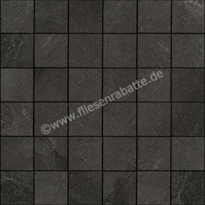  Imola Ceramica X-Rock Black N 30x30 cm Mosaik Matt Strukturiert Naturale MK.X-ROCK N | 557332